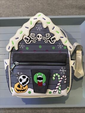 Bioworld Bag Nightmare Before Christmas Gingerbread House Mini Backpack
